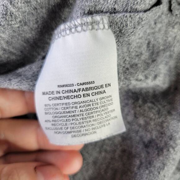 NIKE Just Do It Swoosh Logo Gray Racerback Workout Tank Top Size Small - Picture 6 of 6